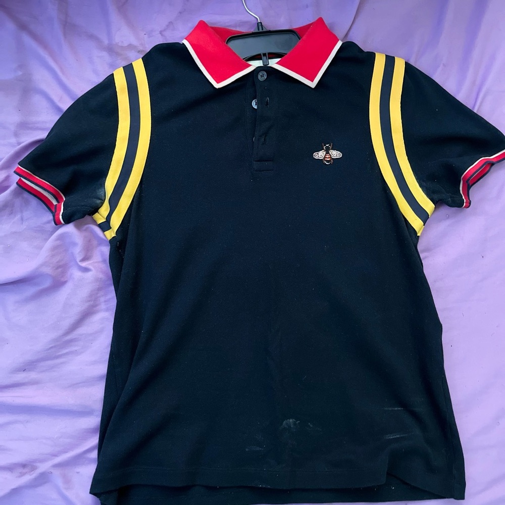 Gucci polo bee shirt